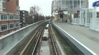 Cab ride metro Rotterdam Capelle ad IJ De TerpSpijkenisse De Akkers 20111225 achteruit amp 10x [upl. by Sanger]