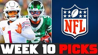 NFL WEEK 10 PICKS amp PREDICTIONS TO KEY FOOTBALL GAME WITH A WIN RATE AGAIN THIS SEASON [upl. by Annalee770]