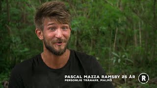 Pascal Mazza Ramsby lycklig över att vara i gränslandet – Robinson TV4 [upl. by Ardekan128]