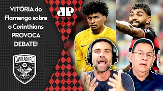 quotVOCÊS PODEM ME CHAMAR DE MALUCO mas o Flamengo pra mimquot VITÓRIA sobre o Corinthians GERA DEBATE [upl. by Airehtfele]