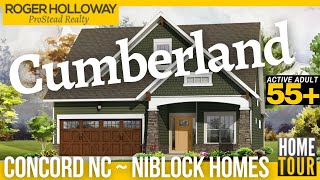 Niblock Model Home Tour at 55Cumberland in Concord NC [upl. by Dibri]