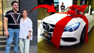 Arbaaz Khan Gift New Mercedes to Wife Sshura Khan [upl. by Ban83]