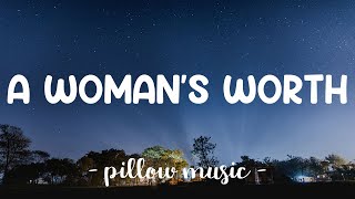 A Womans Worth  Alicia Keys Lyrics 🎵 [upl. by Lexis]