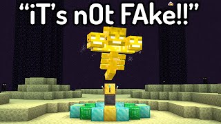 The Most HILARIOUS FAKE Minecraft Speedruns [upl. by Nahtnaoj]