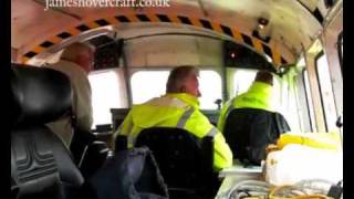 BHC SRN6 Hovercraft trip on the Solent SaundersRoe Nautical 6 with the Hovercraft Museum [upl. by Seraphim340]