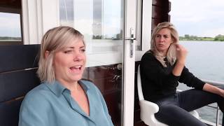 Britt en Lynn op pad met een Blokhutboot  Vlog 1  2019 [upl. by Ruben]