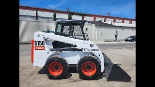 Bobcat S150 Wheeled Skid Steer 422 [upl. by Mailliw836]