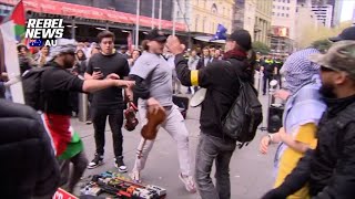 Shocking NEW FOOTAGE of busker attack shows what really happened [upl. by Raji697]