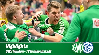 Highlights GWD Minden vs TV Großwallstadt [upl. by Eberhard546]