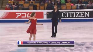 Rewrite The Stars Ice Skating Gabriella Papadakis and Guillaume Cizeron [upl. by Inimak]