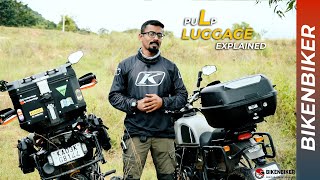 Luggage  Top Box Explained  PULP  Bikenbiker [upl. by Aseretairam121]