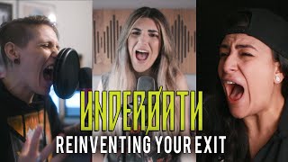 Underoath  Reinventing Your Exit Cover  Christina Rotondo K Enagonio amp Lauren Babic [upl. by Suoivatco]