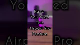 Airpods pro new head gesture🔥trending airpodspro apple new features tech gadgets techburner [upl. by Ocsicnarf868]