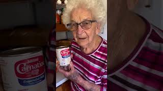 96 year old granny rhymes about Carnation Milk [upl. by Anirbus827]