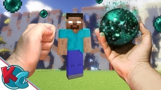 Realistic Minecraft 11  The Herobrine Battle [upl. by Poliard680]