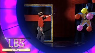 Meet The Youngest Professional Knife Thrower In The World  Little Big Shots Australia [upl. by Kcirdnekel]