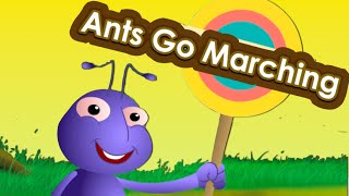 The Ants Go Marching One By One  Nursery Rhymes For Children [upl. by Andy]