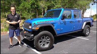 Is the 2024 Jeep Gladiator Mojave a BETTER truck than a Toyota Tacoma TRD Pro [upl. by Holt687]