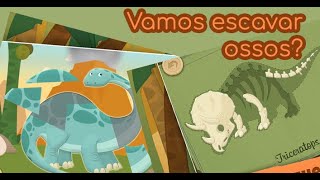 🦖 Arqueologia 🦖  Jogos Infantis  Conheça os dinossauros  AppChannel [upl. by Warrin]