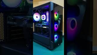 CORSAIR Gaming PC Build  i711700K  RTX 3060  220T RGB Tempered Glass  H55 RGB Liquid CPU Cooler [upl. by Mandel592]