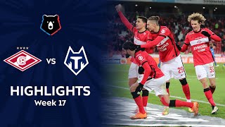 Highlights Spartak vs FC Tambov 51  RPL 202021 [upl. by Aw]