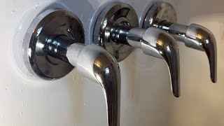 Replacing a 3 Handle Shower Valve and Tub Spout [upl. by Aihsekyw]