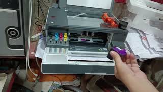 HP Smart Tank 520 Printer Cartridges Installation [upl. by Humble]