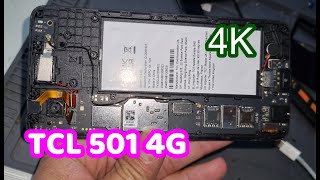 TCL 501 4G T433D Charging Port Repair Full Video 4K Tutorial [upl. by Ilsel459]