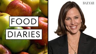 Everything Jennifer Garner Eats In A Day  Food Diaries  Harpers BAZAAR [upl. by Tor]