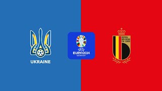 FC 24 Ukraine vs Belgium  UEFA EURO 2024  PS5  4K [upl. by Oirad]