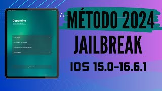 TUTORIAL ACTUALIZADO 2024 JAILBREAK IOS 1501661 iPHONE 6IPHONE 15 [upl. by Ahsal742]