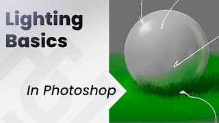 💡 Lighting fundamentals for digital painting in photoshop 🙃 [upl. by Noled]