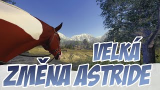 Velká změna Astride 😍  Astride CZ [upl. by Sirtimid]