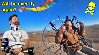 Investigating Anthony Vellas NEAR FATAL Paramotor Crash [upl. by Brechtel]