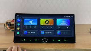 Joying New UI17 Home Launcher in 123quot Wide Screen Head Unit [upl. by Ehr672]