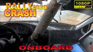 Rally Crash ONBOARD compilation 2020 by Chopito Rally Crash [upl. by Tennos]