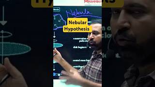 Nebular Hypothesis  Origin of Earth geography upsc vibhorsir [upl. by Gereron]