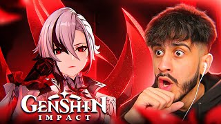 New GENSHIN IMPACT Fan Reacts to EVERY Character Trailers [upl. by Assila385]