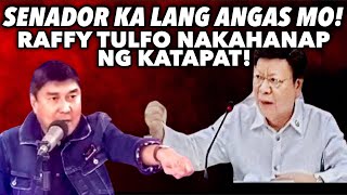 RAFFY TULFO NANGANGANIB SA MGA RETIRED GENERALS AT ILANG KONGRESISTA AT SENADOR NAMUMURO NA SIYA [upl. by Kurtis]