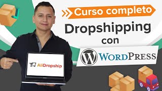 🏅 Cómo Crear una Página de Dropshipping con WordPress  Alidropship en Español [upl. by Liberati369]