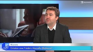 quotLa Bourse fait partie de nos options quot selon Frédéric Mazzella Président de Blablacar [upl. by Cathe687]