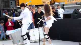 Swing da Cor cover Daniela Mercury por Rapercussion Seul South Korea [upl. by Marigolda957]