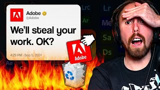 Why Millions Are Deleting Adobe  Asmongold Reacts [upl. by Bamford494]