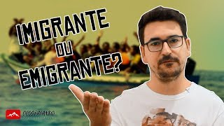 EMIGRAÇÃO OU IMIGRAÇÃO  FLUXOS POPULACIONAIS [upl. by Eek912]