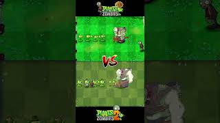 PVZ1 Vs PVZ2 Team Plants Vs Gargantuar Zombie  Plants vs Zombies 2 pvz2 pvz2gameplay [upl. by Amero116]