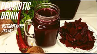 Beetroot Kanji  World’s Best Probiotic  How to make Beetroot Kanji  Kvass [upl. by Ulu306]