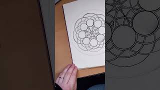 Buddhism I need everything instantly happiness enjoythejoyofdrawing drawing mandala [upl. by Lednik]