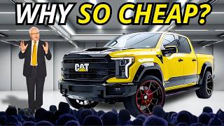 New 2025 Caterpillar Pickup Truck UNVEILED CHEAP  POWERFULL [upl. by Acireit455]