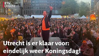 Koningsnacht in Utrecht 2022  RTV Utrecht [upl. by Menendez]