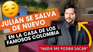 ¡SORPRESA TOTAL Julián Trujillo se SALVA de ser EXPULSADO en la Casa de los Famosos Colombia😧 [upl. by Ruiz]